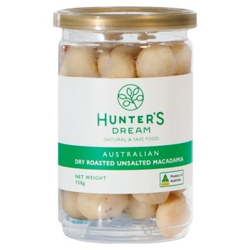 HUNTER'S DREAM 獵人谷之夢 澳洲低溫烘烤無調味夏威夷果  1個  150g
