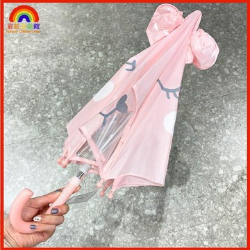 寶寶雨傘 幼兒雨傘 寶寶可愛雨傘 小朋友雨傘 小孩雨傘modern house專櫃韓版可愛兔子立體鯊魚兒童雨傘寶寶長B6