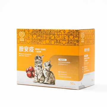 LCF LOVE CAN FLV- 225g(2.5g/包x90包/盒)  胺安疫｜離胺酸 X 甘胺酸 X 蔓越莓 (貓專用)(LCF00317)