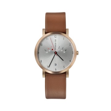 NO Monday-Happy Weekend-57141/棕褐&玫瑰金/36mm