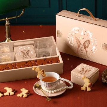 金格食品 Love 兔 U 烙印蛋糕禮盒 2入組