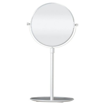 MUJI 無印良品 鋁框迷你鏡 大  淺銀色