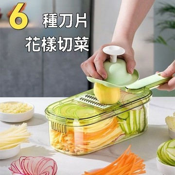🔥臺灣發貨🔥切菜器 多功能切菜器 刨絲器 切絲器 切菜機 切肉機 切肉器 切菜神器 廚房料理神器 加大加厚