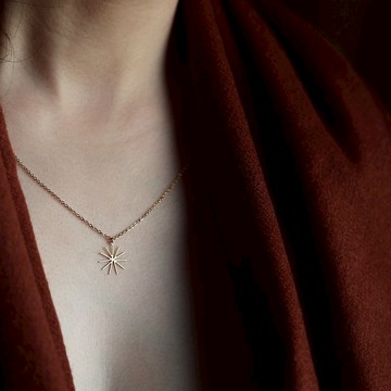 moorigin 紙莎草項鍊 | 醫療鋼・抗過敏・可洗澡・不掉色