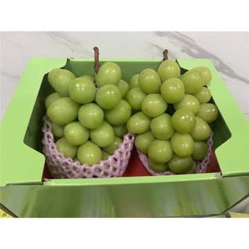 【RealShop 真食材本舖】最高等級日本岡山晴王麝香禮盒 兩房入 約1.5公斤+-10%(高檔水果 送禮精品)