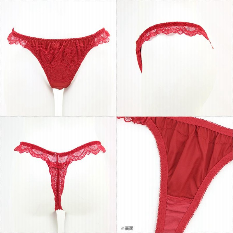タンガタイプショーツ ☆ LISE CHARMEL Shiny Lacy シャイニーレーシー Tバック(タンガ) フラン