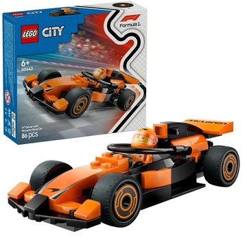 LEGO 樂高 60442 City F1 賽車手和 McLaren 賽車 積木玩具 1盒