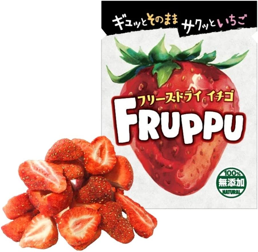 FRUPPU 無添加 フリーズドライ いちご 84g (14gx6袋)