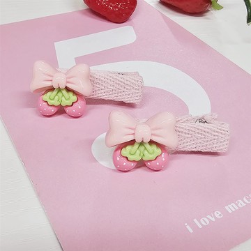 童-草莓櫻桃壓夾2入