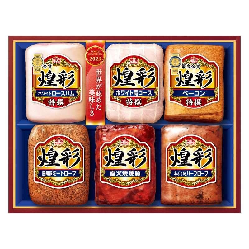 お歳暮 冬ギフト 送料無料 丸大食品 煌彩ハムギフト6本詰 MV-766