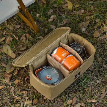 LTHW旅騰戶外野餐收納包燃氣爐氣罐燒水壺炊具包袋露營野營裝備包