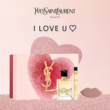 🔜快速出貨【YSL】限量開賣⚡粉銀燦光限定💖自由不羈淡香精禮盒｜薰衣草x橙花 清新花香｜自由不羈淡香精50ML+10ML｜享 粉紅唇形隨身鏡｜生日禮物｜情人節限定禮
