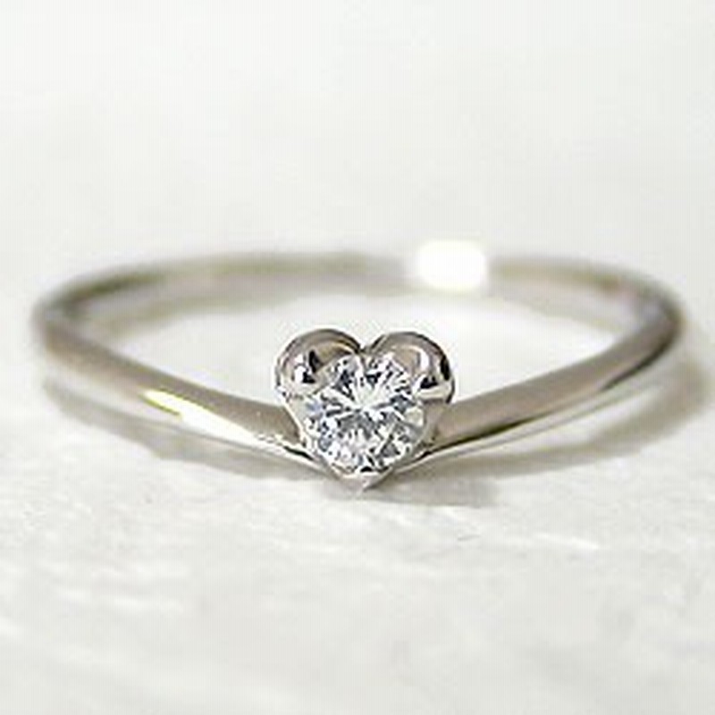 pt900 ピンキーリング　4号 pt900ピンキーリング