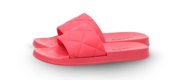 菠萝纹拖鞋-11.菠萝纹拖鞋-紅色 40-41cm  紅色  1入