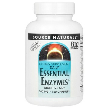 Source Naturals, 日常必需酶®，500 毫克，120 粒素食膠囊
