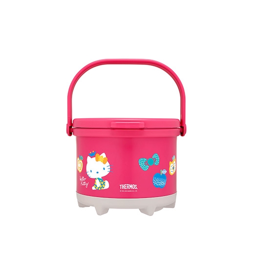 thermos 膳魔師彩漾燜燒鍋_rpe-3000系列_3000mlhello kitty(夏日篇)