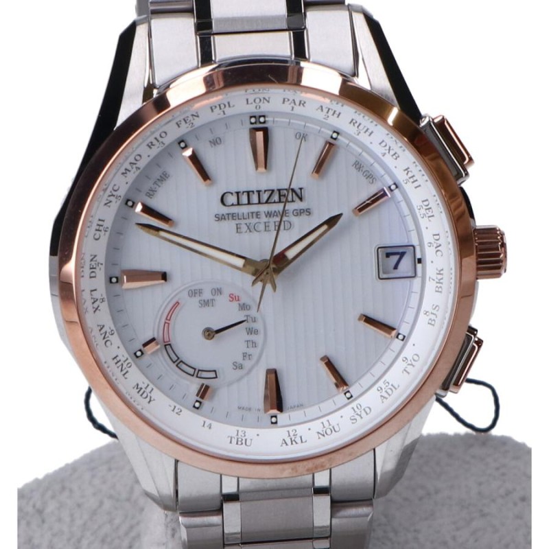 新品未使用 CITIZEN シチズン CC3054-55B Cal.F150 EXCEED エクシード スーパーチタニウム エコ・ドライブ電波 腕時計  メンズ | LINEショッピング