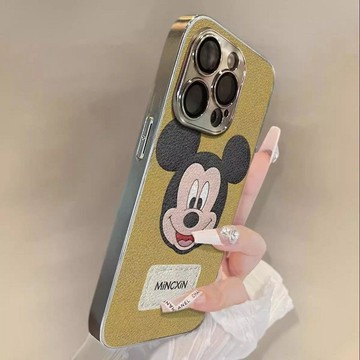 米奇 蘋果手機殼 全包新款高顏值保護套iPhone 16 15 14 13 12 11 Promax XR XS 8 7