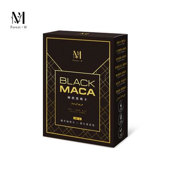 【沐蔓Forest·M】極致黑瑪卡膠囊-提升加倍力╳持久更出色 全素 專利黑瑪卡 專利紅景天 精胺酸 葡萄酸鋅 南瓜籽 透納葉(30顆/盒)