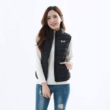 遊遍天下 女款立領防風防潑水90%羽絨背心(GV22002)
