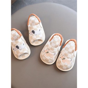 新款寶寶拖鞋1-3歲靜音軟底室內防滑嬰幼兒家居地板鞋小童室內鞋