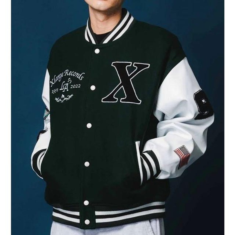 エクストララージ XLARGE OG LOGO VARSITY JACKET スタジャン オージー