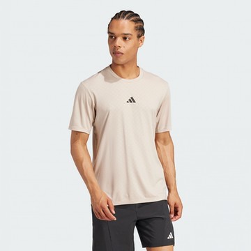adidas 愛迪達 上衣 男款 短袖上衣 運動 POWER TEE 奶茶 IX9094
