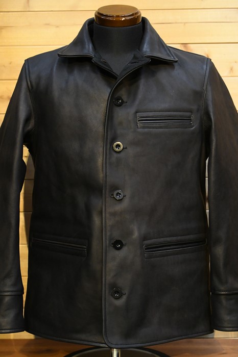 コリンボ COLIMBO レザージャケット ZX-0141 Stockman's Coat BLACK 