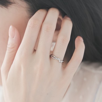 【客製化刻字】時光交織戒指 情侶對戒 禮物 情人節 七夕 紀念