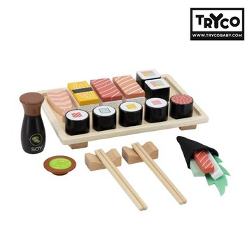 【Tryco】木質日式壽司組_廠商直送