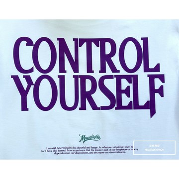 『老爺有喜』重磅C.Y英字短T(NOF25038185)-白