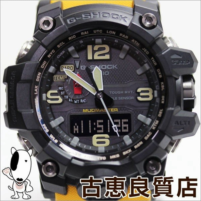 カシオ CASIO 腕時計 G-SHOCK ジーショック マッドマスター 電波ソーラー GWG-1000-1A3JF 黄色ベルト/中古/質屋出店/あすつく/MT1082 通販 LINEポイント最大0.5%GET | LINEショッピング カシオ CASIO 腕時計 G-SHOCK ジーショック マッドマスター 電波ソーラー GWG-1000-1A3JF 黄色ベルト/中古/質屋出店/あすつく/MT1082 通販 LINEポイント最大0.5%GET | LINEショッピング
