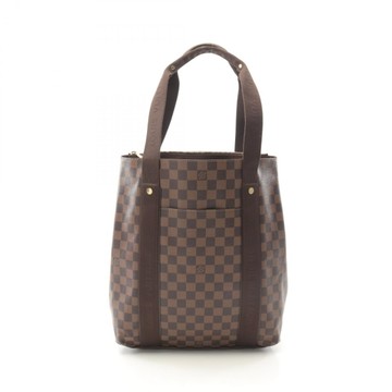 LOUIS VUITTON LV 路易威登 棕色 棋盤格 帆布 Beaubourg 手提包 N52006 【二手名牌BRAND OFF】