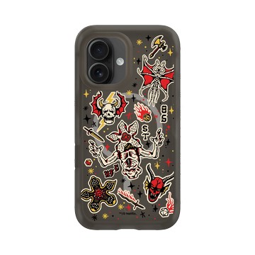 iPhone 16 AirX 本質黑 - Stranger Things - 地獄火