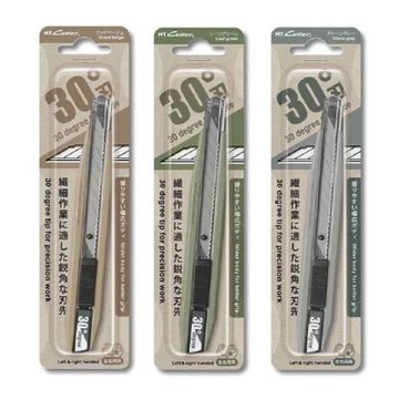 【NT】銳角 30度 寬刀身 大地色彩 美工刀 / 支 AR30D(顏色隨機出貨)