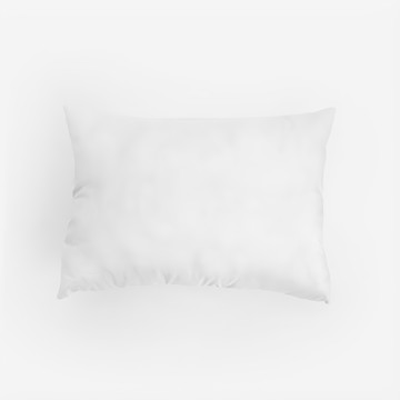 HOLA 和樂家居 可水洗抱枕枕芯  35 x 50cm  白色  1個