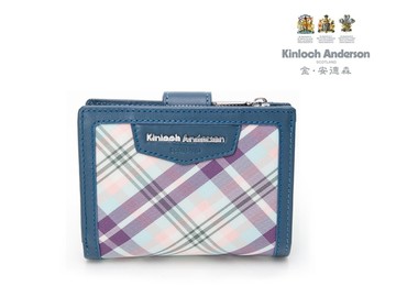 【寧寧小舖*台中專賣店】Kinloch Anderson 金安德森 原廠授權【可放零錢附拉鍊短夾】211006BLF-1