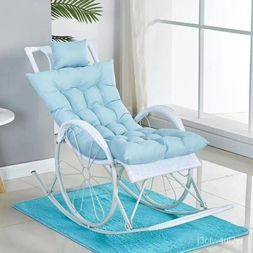 開立發票 免運 休閒椅 躺椅 午休椅搖椅藤椅 客廳搖搖椅 陽臺休閑沙發椅 搖椅成人午睡休閒椅老人搖搖椅陽臺客廳懶人椅藤搖椅加厚搖搖躺椅