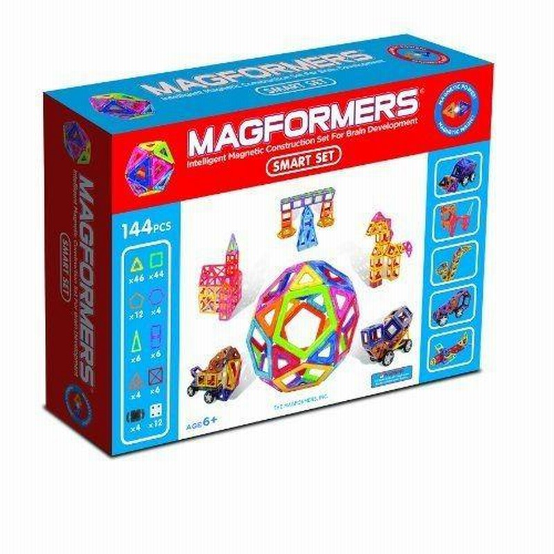 送料無料 新品 マグフォーマー スマートセット Magformers Smart