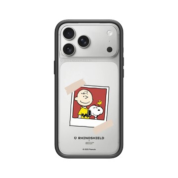 iPhone 17 Pro Max Mod NX -邊框背蓋組合 (相機按鈕) 黑 - 史努比 Snoopy - 拍立得-Good Partner