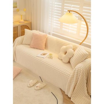 2025新款加厚沙發蓋巾冬季款加厚坐墊墊子毛絨沙發墊簡約防滑蓋布