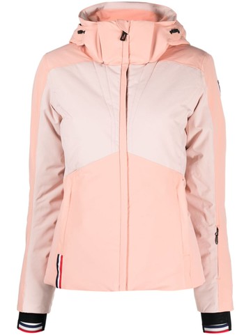 Rossignol - W Summit logo-appliqué jacket - women - Nylon/Elastane/Nylon/Polyester/Polyester - XXL - Pink