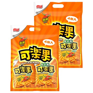 可樂果 酷辣口味 4包  192g  2袋