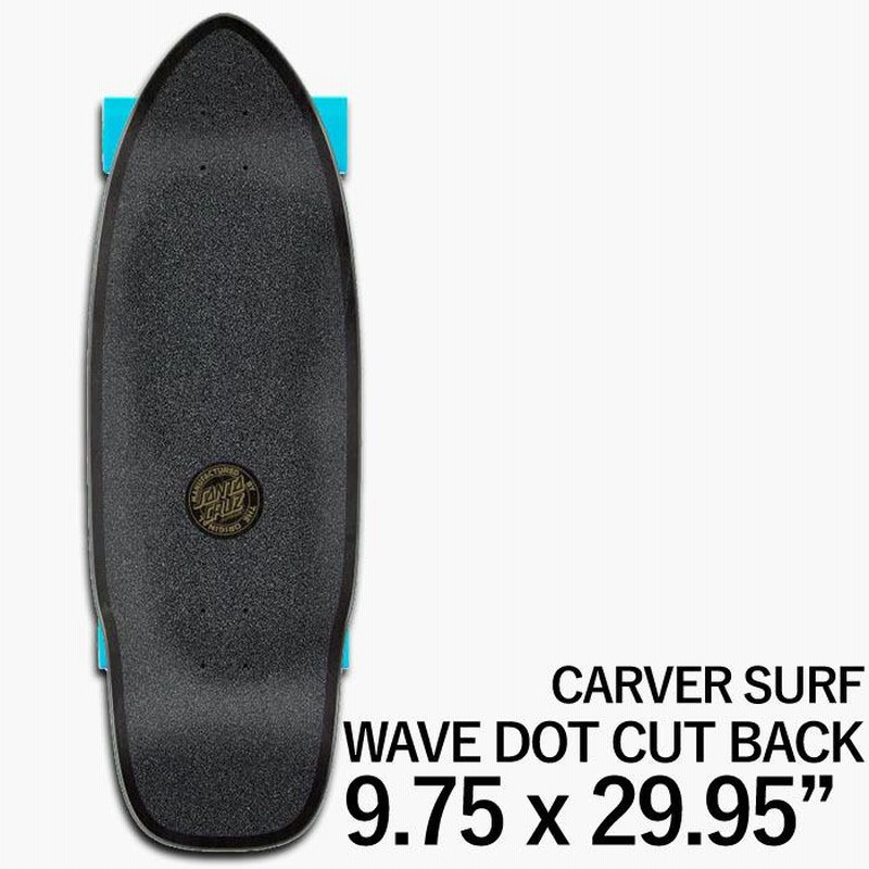 スケボー サーフスケート コンプリート】SANTA CRUZ CARVER SURF
