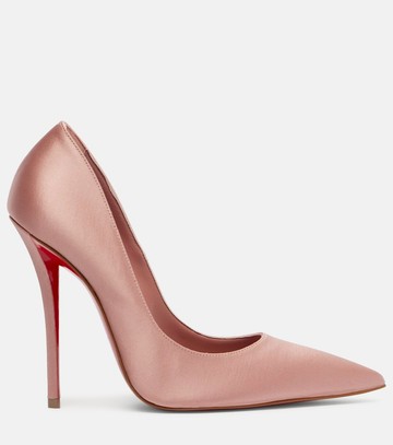 Christian Louboutin Miss Z 120 crêpe satin pumps