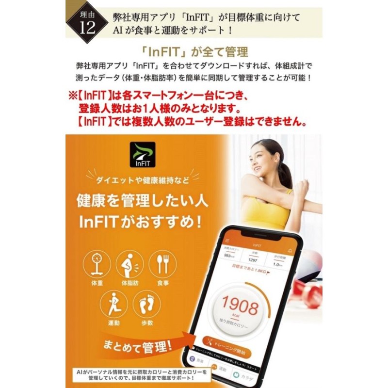 AI× 体組織計 体重計 ランキング 1位 スマホ連動 体脂肪計 高精度 体重