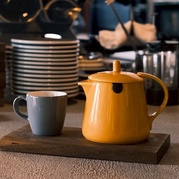 【節日送禮】美國FORLIFE茶包壺-黃 (茶包茶壺)