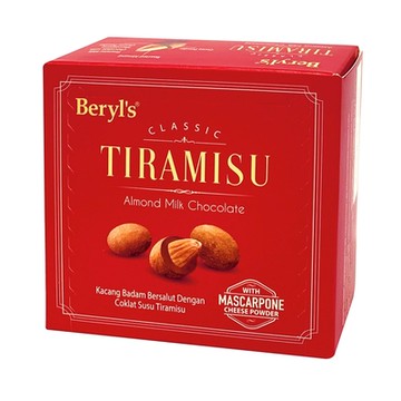 Beryl s 杏仁夾心提拉米蘇風味牛奶巧克力(65g)