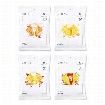 【蝦皮直營】Body Goals 高蛋白脆片餅乾 健康零食 酸奶洋蔥 奶香起司 義式披薩 紅椒 高蛋白