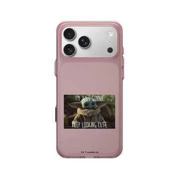 iPhone 17 Pro Max Clear (相機按鈕) 晶醺玫 - Star Wars - The Mandalorian - 可愛古古